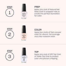 OPI Nail Lacquer Surf Naked in summer-themed setting