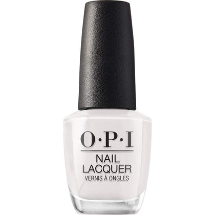 OPI Nail Lacquer Suzi Chases Portu-geese opaque soft white nail polish front view