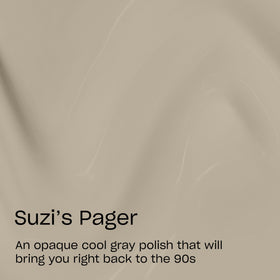 OPI Nail Lacquer Suzi’s Pager bottle with glossy finish