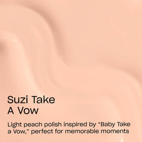 OPI Nail Lacquer Suzi Take a Vow bottle with label