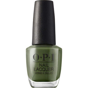 OPI Nail Lacquer Suzi The First Lady of Nails dark green polish bottle front view