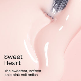 OPI Nail Lacquer Sweet Heart bottle with pro-wide brush