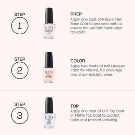 OPI Nail Lacquer Worth a Pretty Penne in a nail care setup