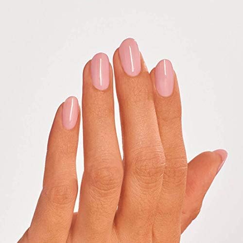 OPI Nail Lacquer You've Got that Glas-glow dark beige polish on nails