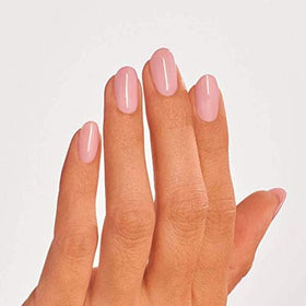 OPI Nail Lacquer You've Got that Glas-glow dark beige polish on nails
