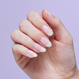 OPI Natural Nail Strengthener being applied with brush