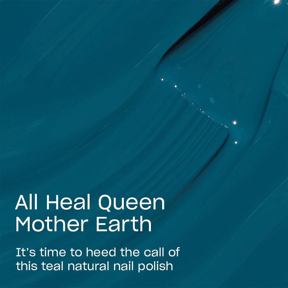 OPI Nature Strong All Heal Queen Mother Earth nail polish bottle side view