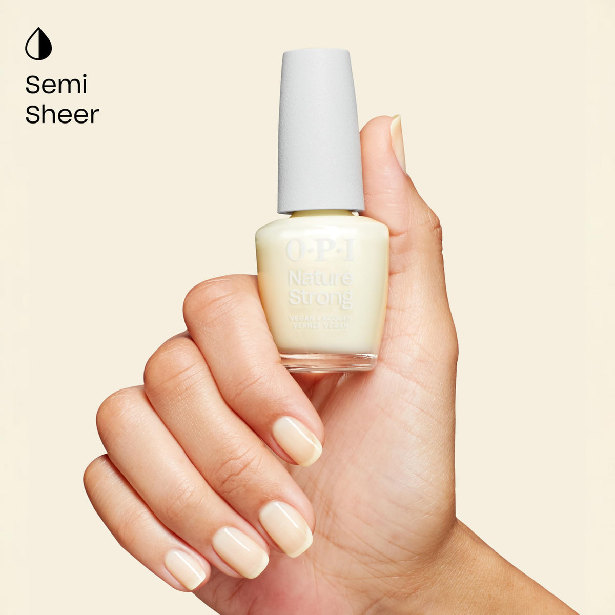 OPI Nature Strong Cauliflower Power Nail Polish in natural light