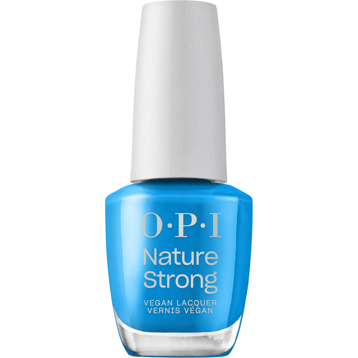 OPI Nature Strong Fresh as a Blue Daisy Nail Polish front view