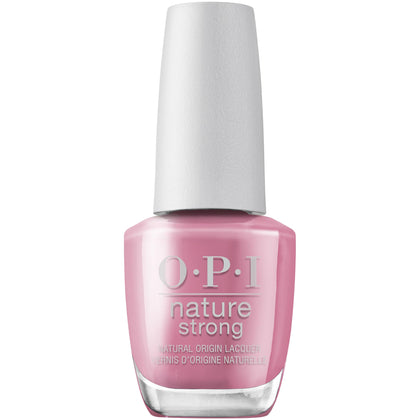 OPI Nature Strong Knowledge is Flower soft pink crème nail polish front view