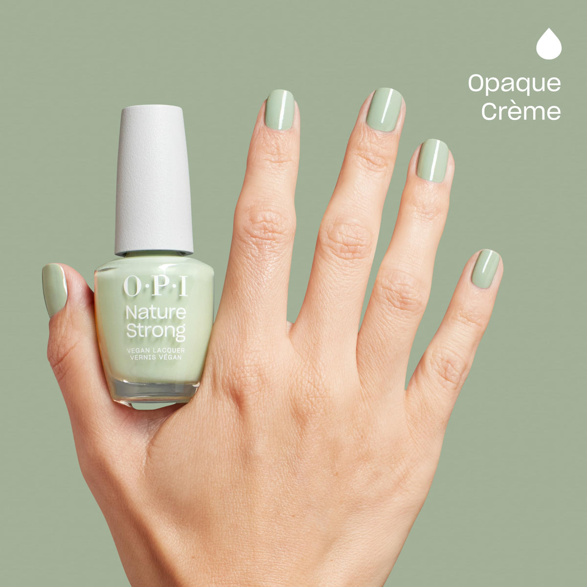 OPI Nature Strong nail polish collection display