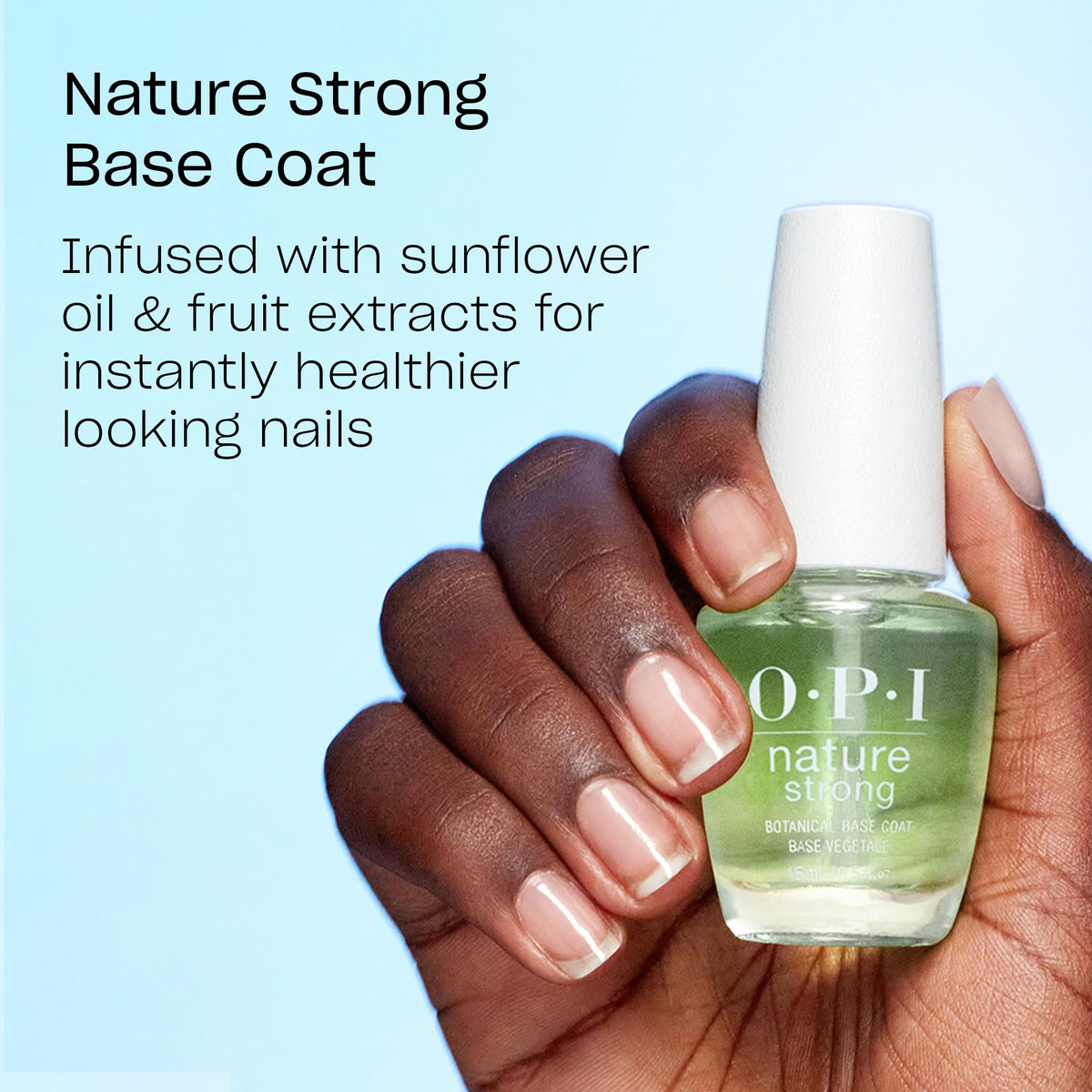 OPI Nature Strong nail polish collection display