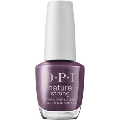 OPI Nature Strong Opaque Dark Purple Nail Polish bottle front view