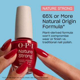 OPI Nature Strong packaging made from recycled materials