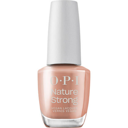 OPI Nature Strong Rooting For Hue Nail Polish front view with warm brown colour