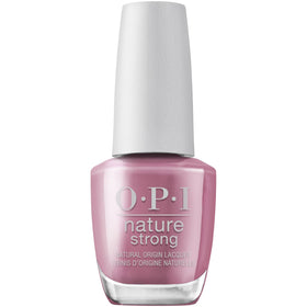 OPI Nature Strong Simply Radishing dark pink nail polish front view
