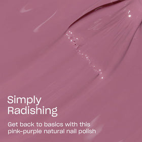 OPI Nature Strong Simply Radishing nail polish bottle with label