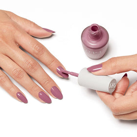 OPI Nature Strong Simply Radishing nail polish in hand
