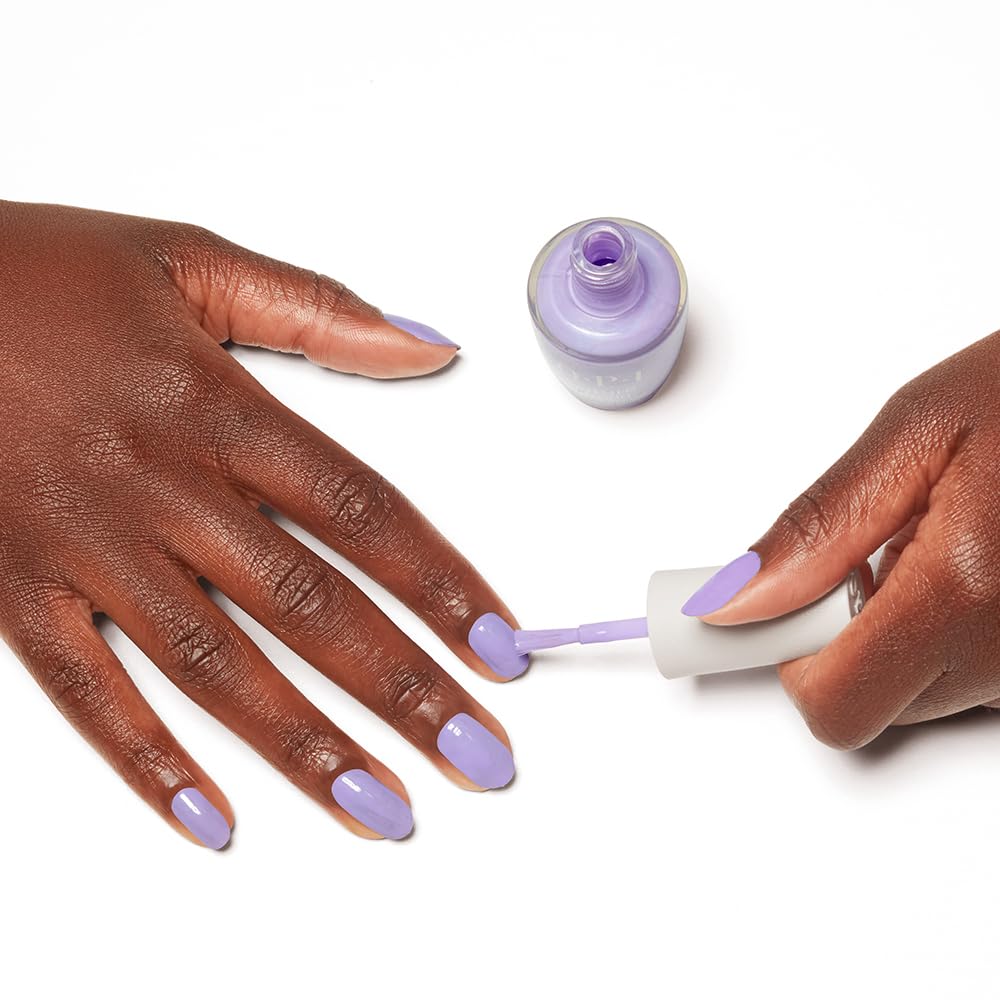 OPI Nature Strong Soft Purple Crème Nail Polish on display