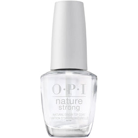 OPI Nature Strong Top Coat front view with natural origin label