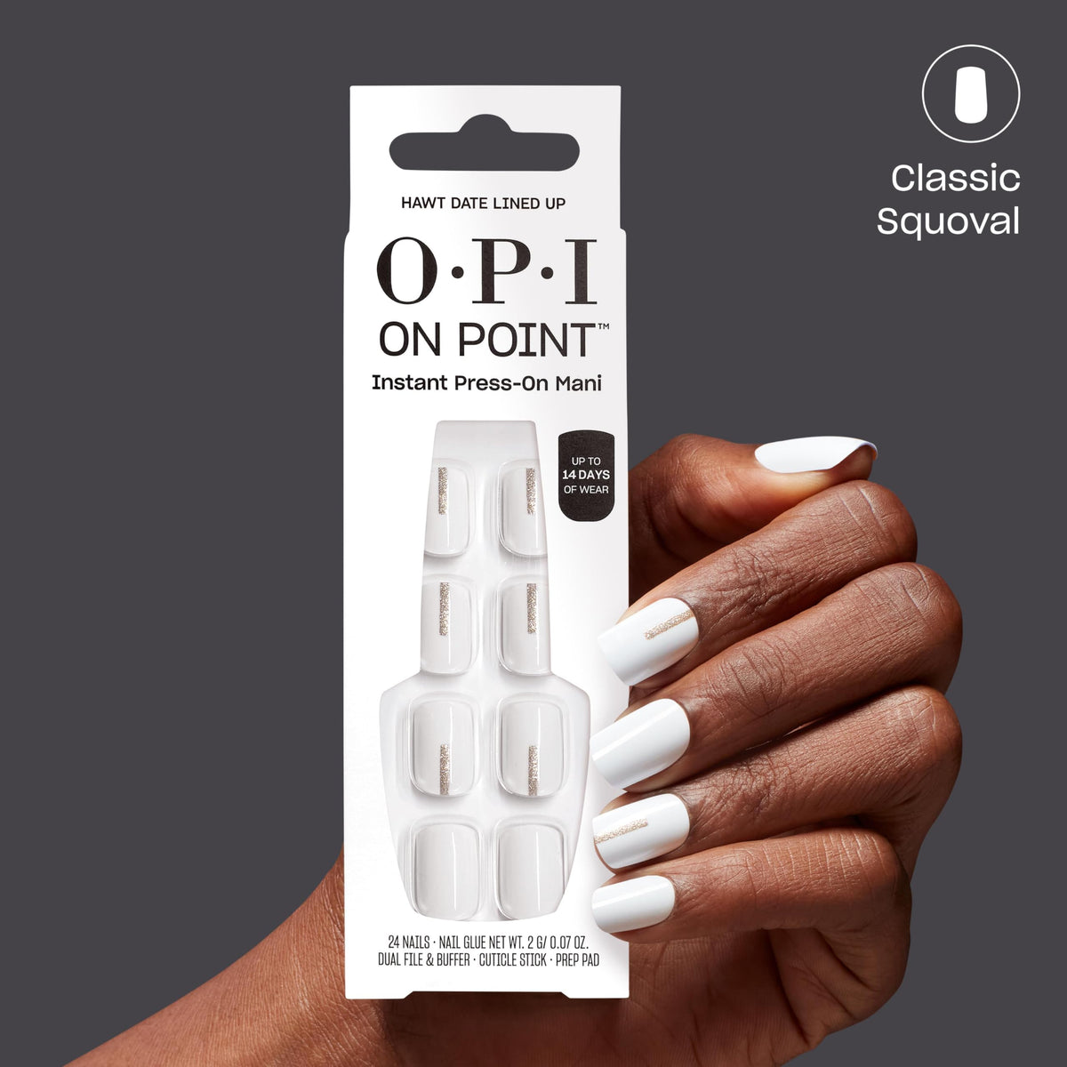 OPI On Point press on nails in various designs