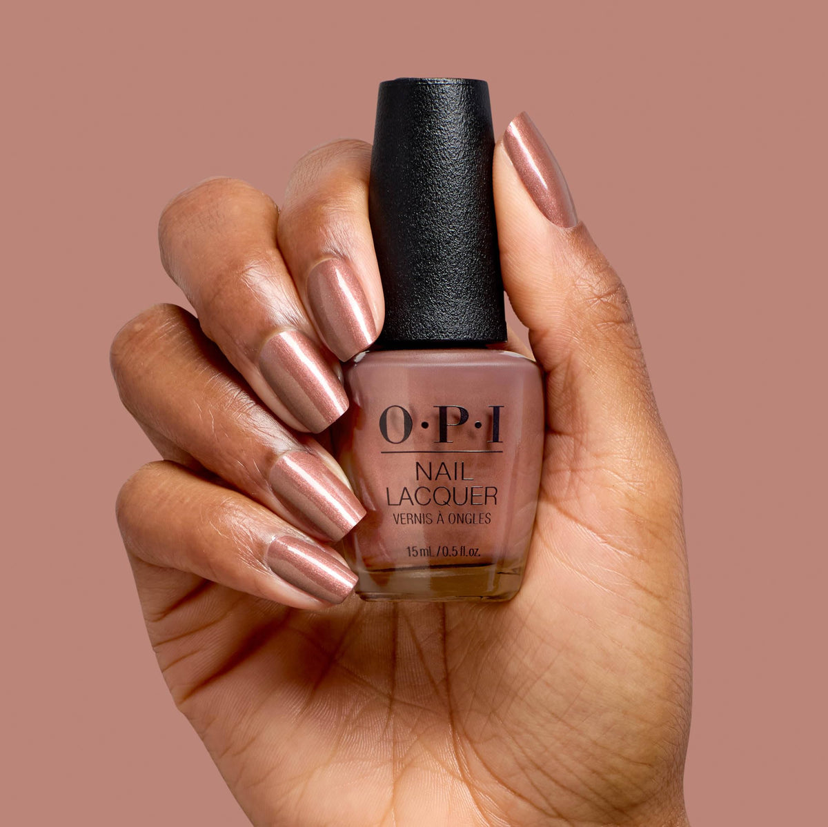 OPI Route Beer Float Nail Lacquer in beauty setting