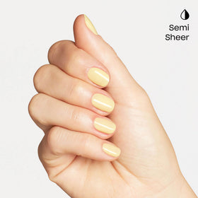 OPI Sunny Bunny bottle with sunny background