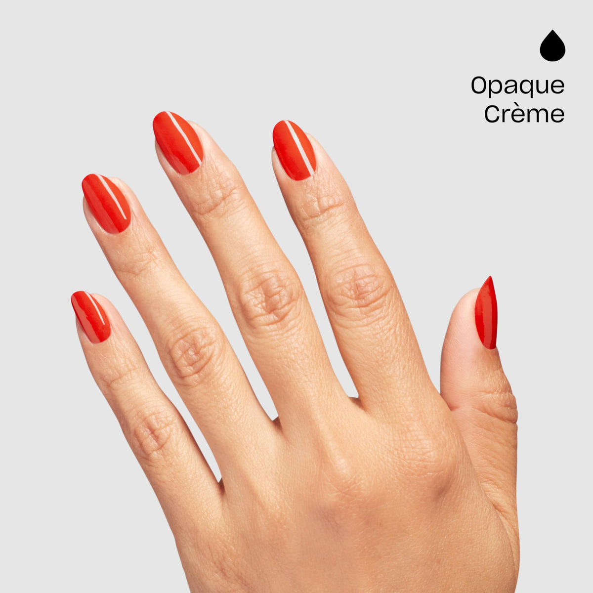 OPI Totally Red-ical nail polish with pro-wide brush