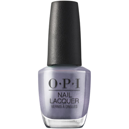 OPI You’ve Got Nail dark purple metallic nail polish front view