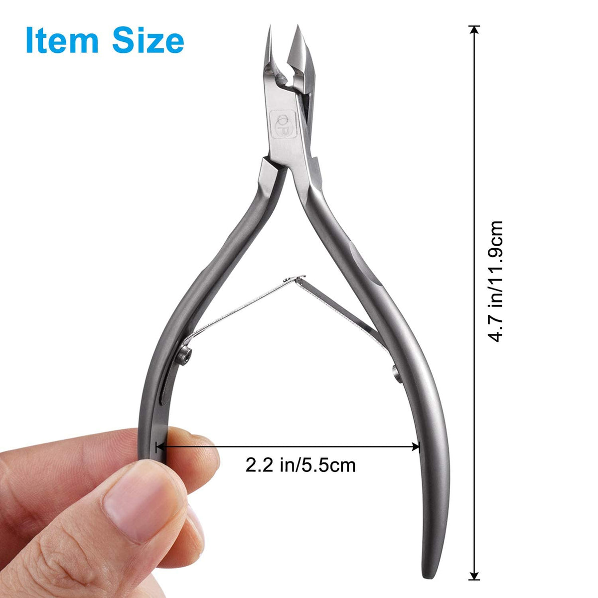 opove Cuticle Nippers showing protective coating