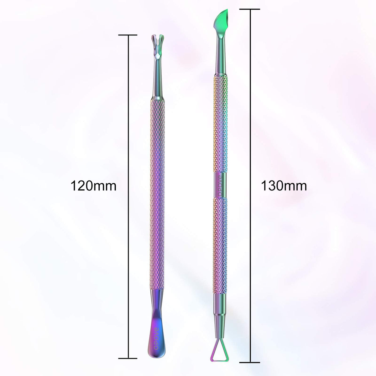 opove cuticle pusher set packaging front view