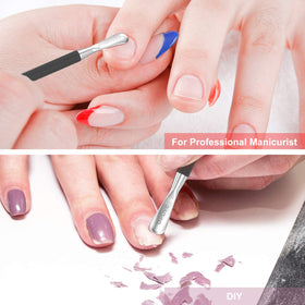 opove Cuticle Pusher Tool Set flat end for cuticles