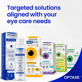 Optase Life Sensitive Eye Makeup Remover 100ml with hydrating ingredients