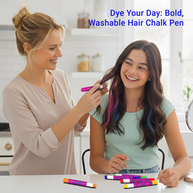 Orange hair chalk pen from Desire Deluxe