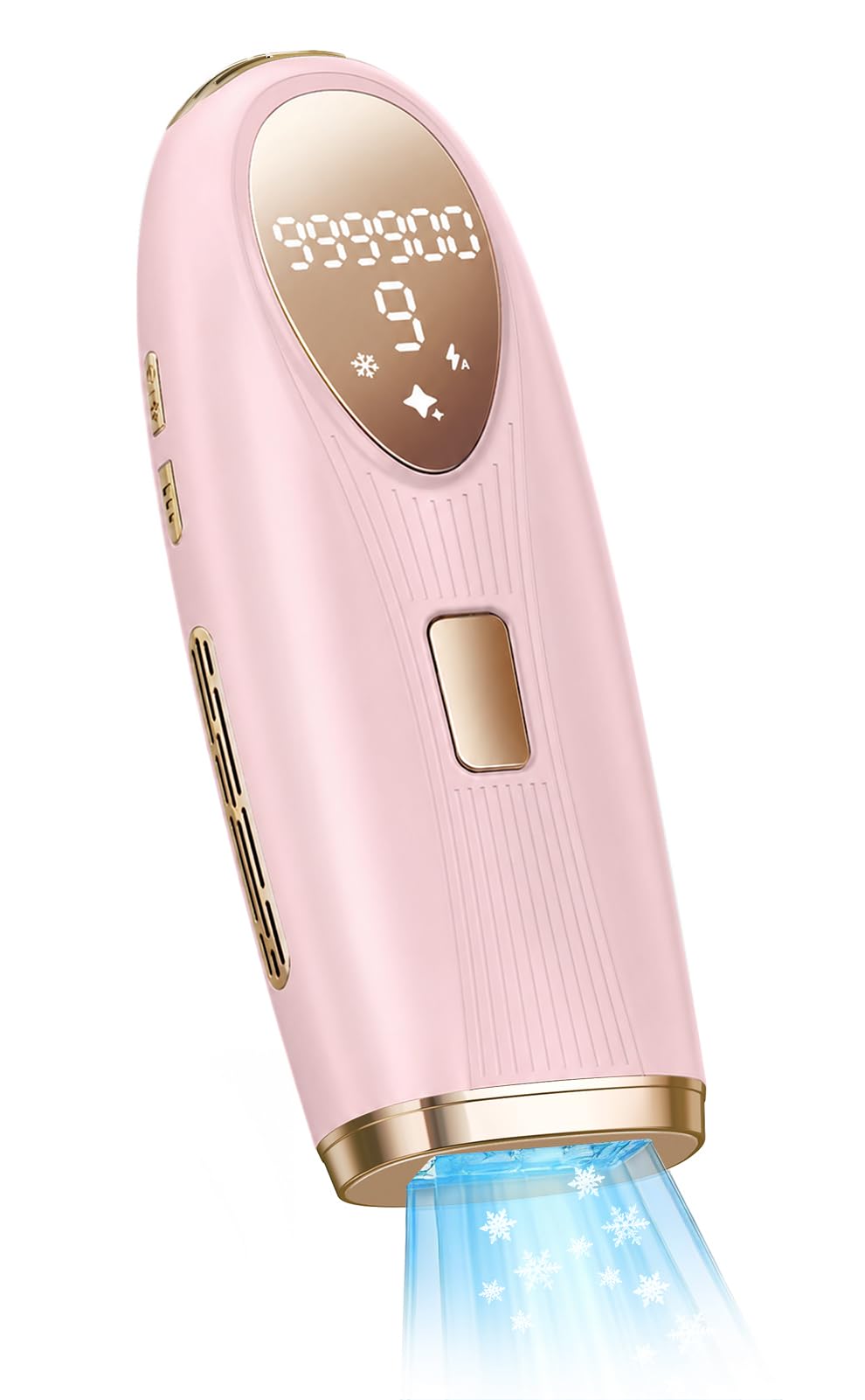 Oreeth IPL Laser Hair Removal Device front view in pink