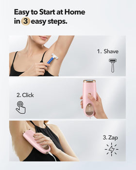 Oreeth IPL Laser Hair Removal Device side view