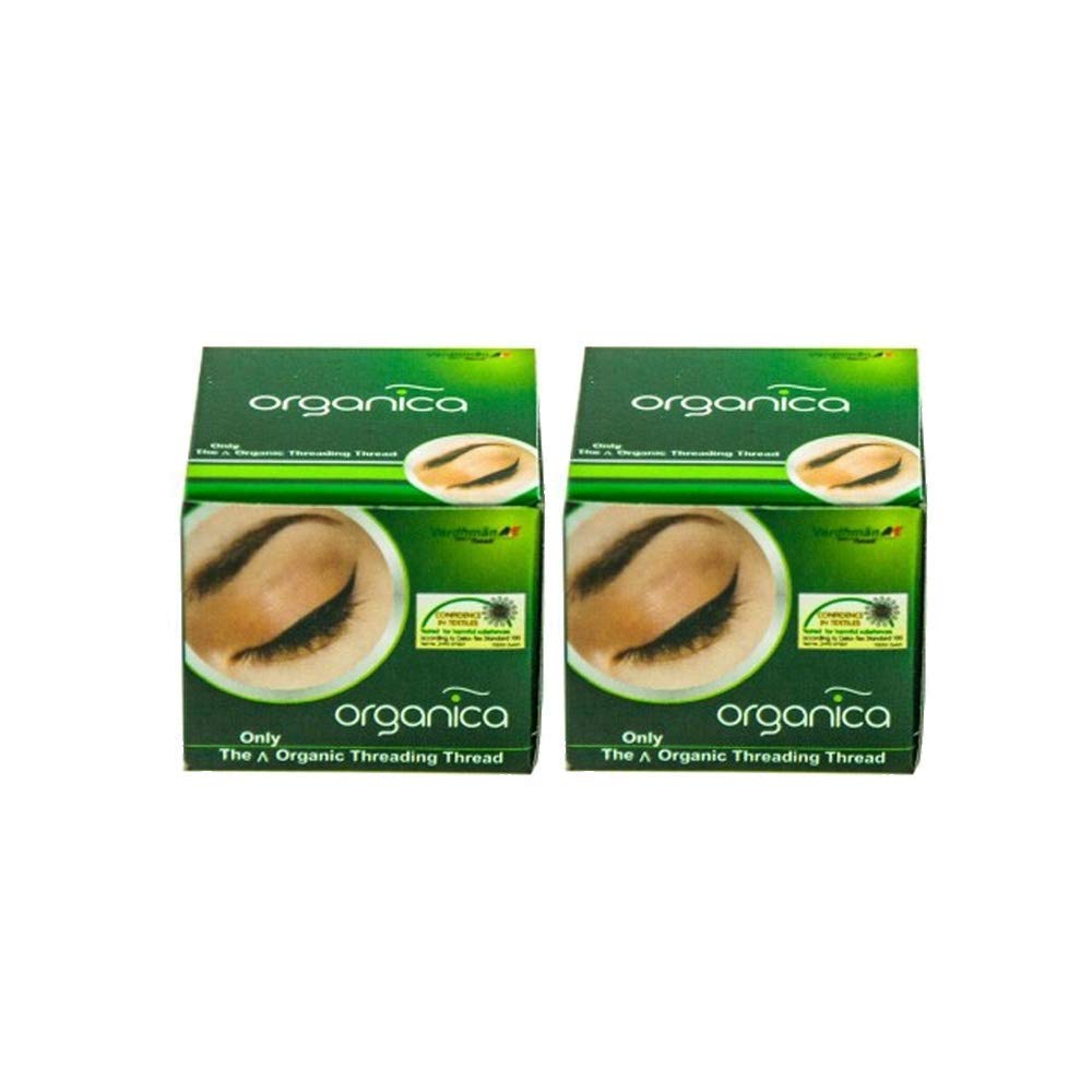 ORGANICA Organic Cotton Eyebrow Threading Thread packaging side view