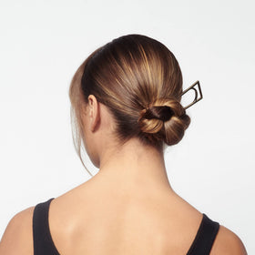 ORIBE Superfine Hair Spray lifestyle use on styled hair
