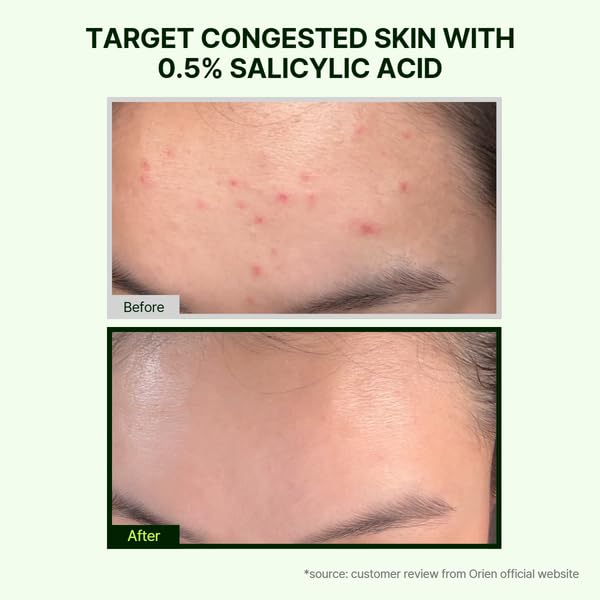 Orien Mugwort Cleansing Foam with pump top