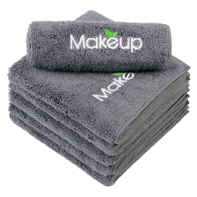 Orighty Microfiber Makeup Remover Cloths grey pack front view