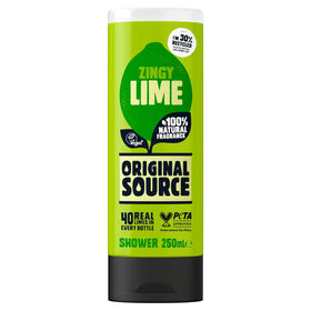 ORIGINAL SOURCE Lime Shower Gel 250 ml front view