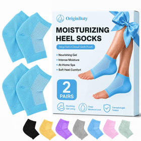 Originbuty Moisturizing Socks front view with gel lining
