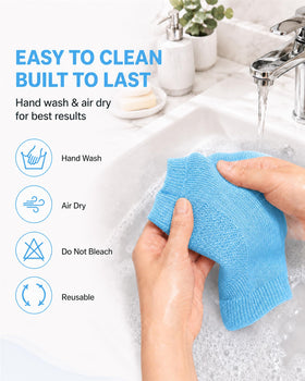 Originbuty Moisturizing Socks in a relaxing home setting