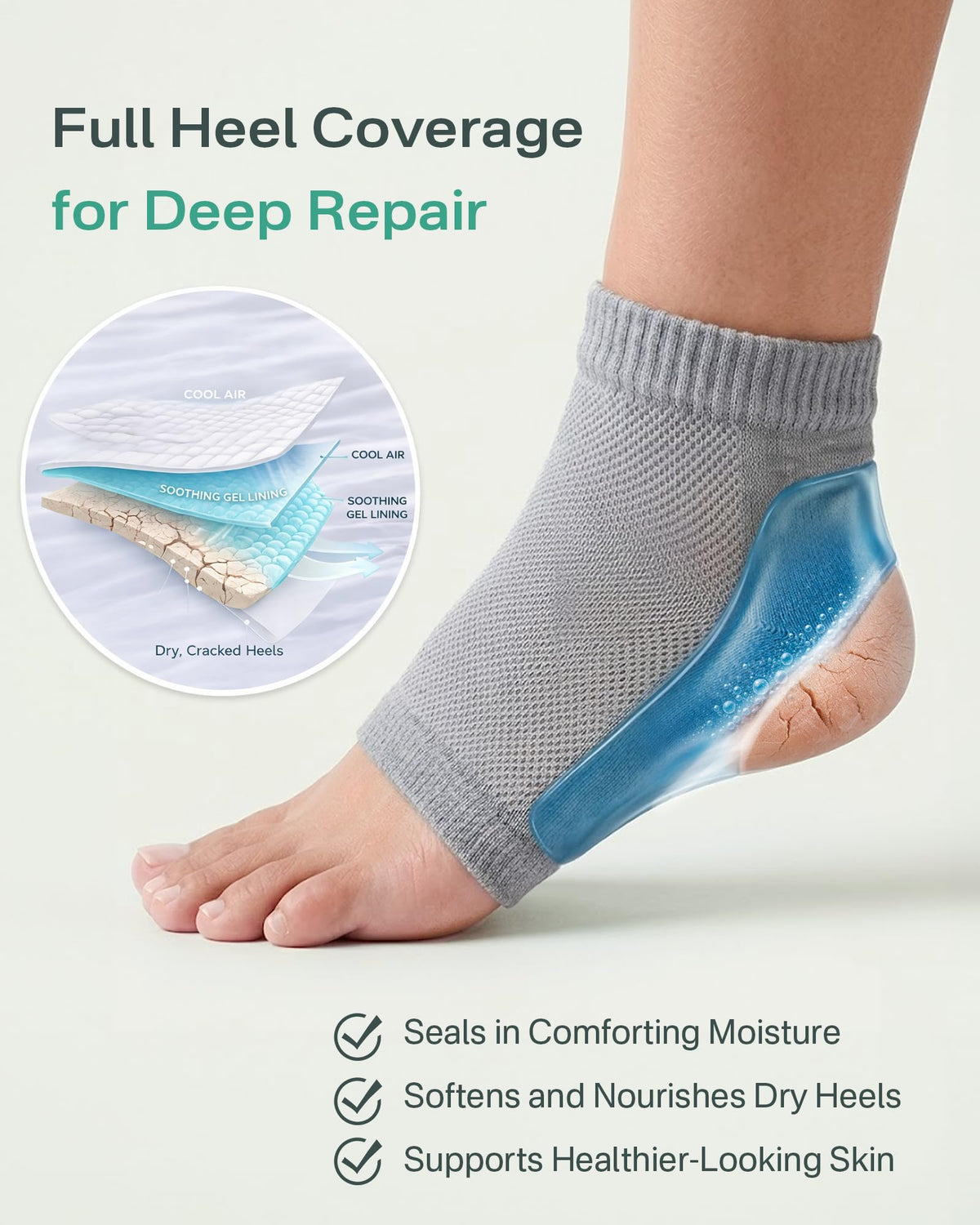 Originbuty moisturizing socks packaging