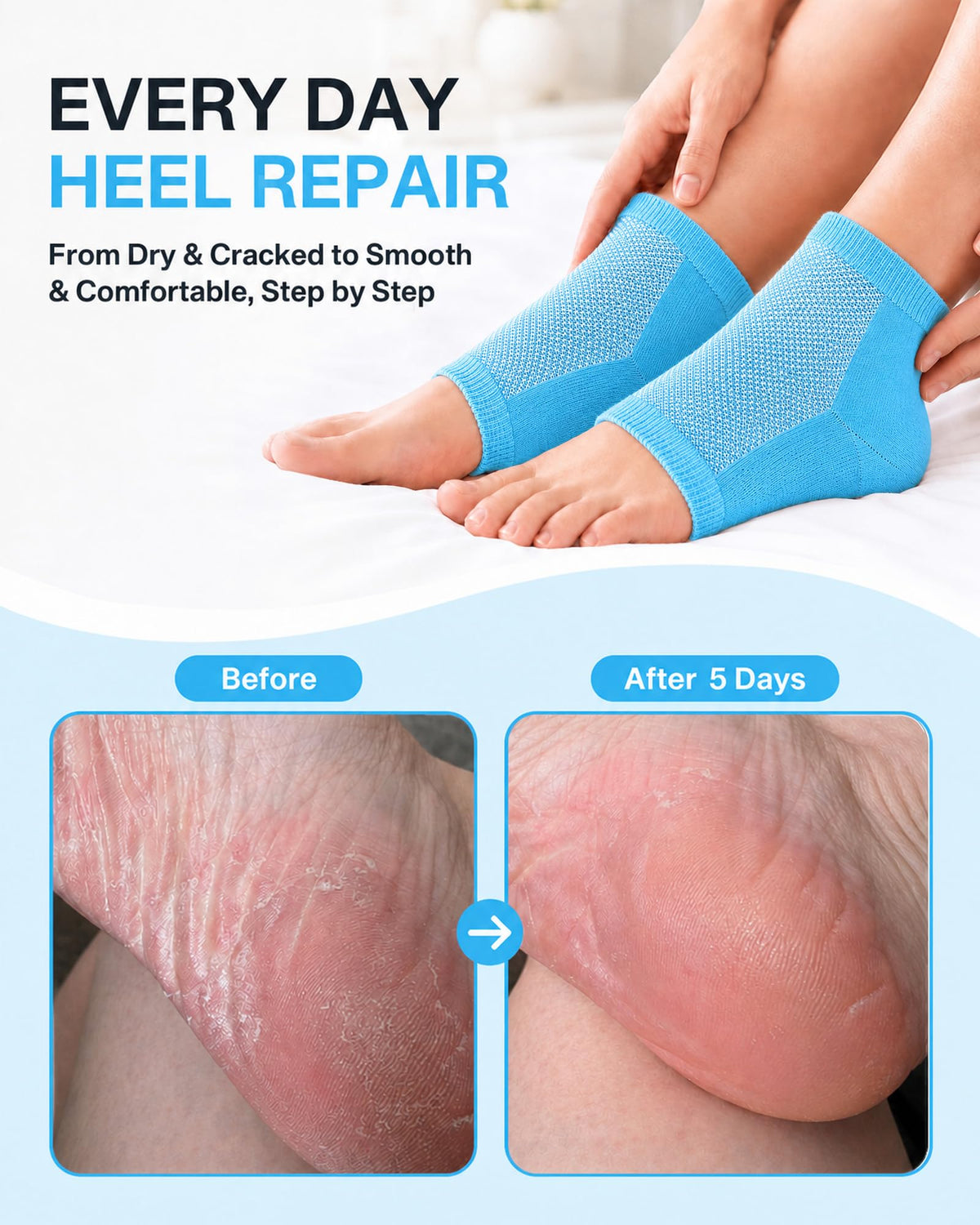 Originbuty Moisturizing Socks packaging display