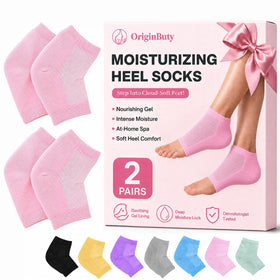 Originbuty Moisturizing Socks pink model front view
