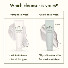 Origins Checks and Balances Foaming Face Wash with fresh mint