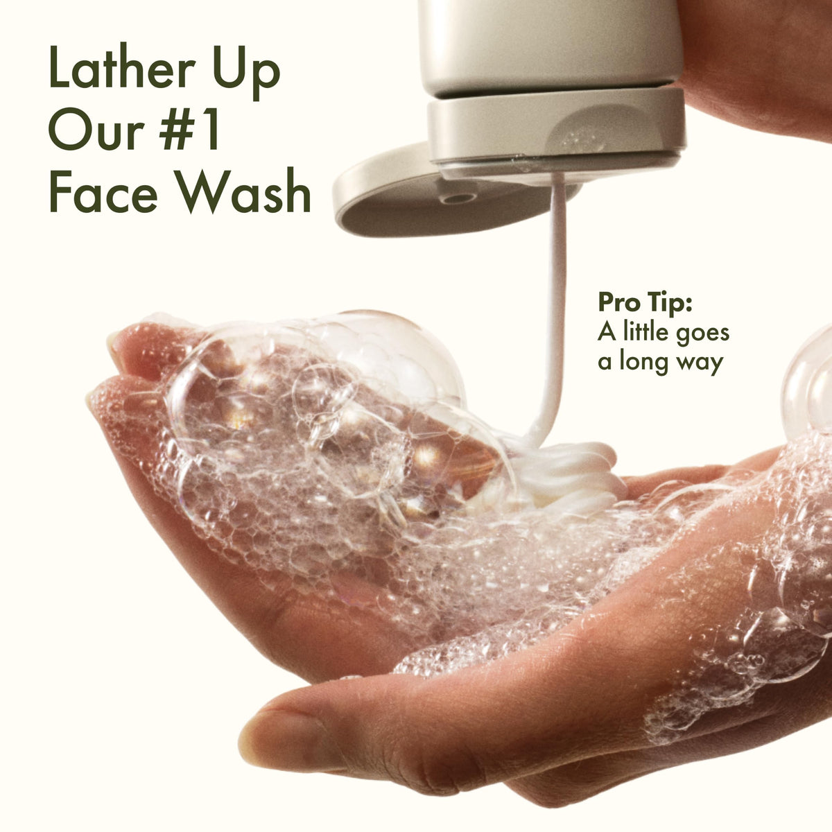Origins Checks and Balances Foaming Face Wash with mint leaves for freshness