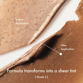 Origins GinZing Tinted Moisturizer SPF 40 texture close-up