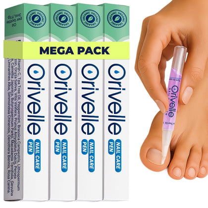 Orivelle Toenail Care Pen front view with packaging